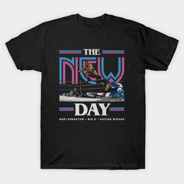 The New Day Action T-Shirt by MunMun_Design